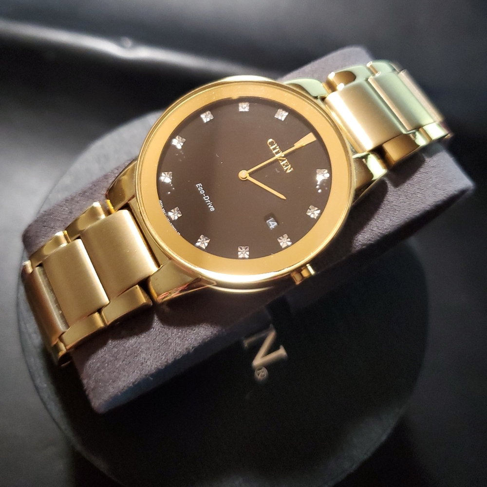 **NEW** Citizen Men's Eco-Drive Axiom Diamond Watch - Picture 5 of 11